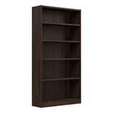 Universal Tall 5 Shelf Bookcase