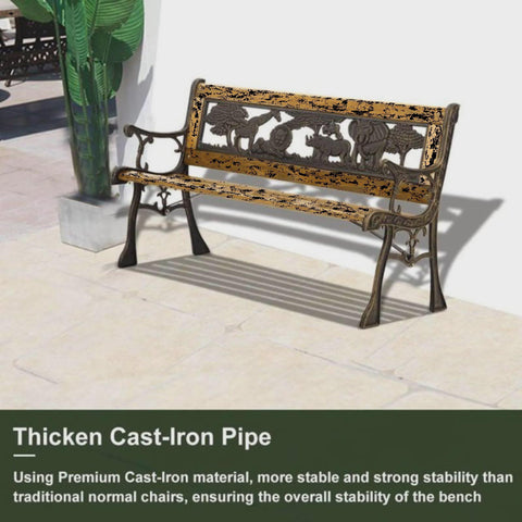Outdoor Garden Bench Patio Bench for Kids