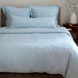 French Linen Body Pillow with Removable Sham | BOKSER HOME