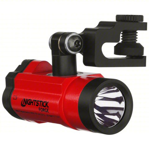 Helmet Light with Helmet Mount: 360 lm Max Brightness, 4.5 hr Run Time at Max Brightness, Red, Spot