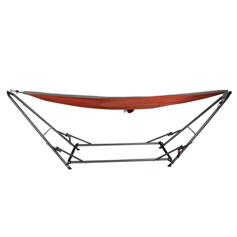 128" Portable Steel Hammock Stand, Grey Color