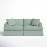Lucia 92.5'' Recessed Arms CAL117 Compliant Sofa