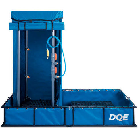 Standard Decon Shower System, Aluminum Pool
