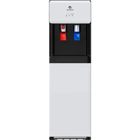 Avalon A6 Self Cleaning Bottom Loading Bottled Water Cooler Dispenser, White