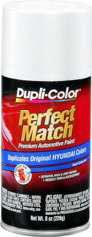 Dupli-Color 8oz Hyundai Powder White Pearl Automotive Paint (BHY1805)