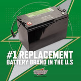 Interstate Batteries  110Ah (L Terminal) Deep Cycle Mobility Battery Group 29 VRLA SLA AGM, Rechargeable Replacement for Campers, RVs, Trailers