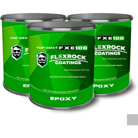 Self Levelling Epoxy, 3 Gal., Gloss, Light Gray
