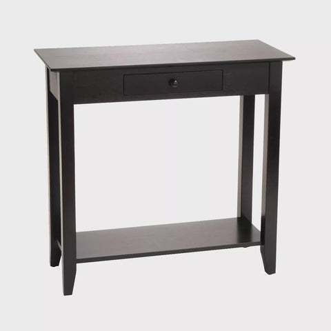 American Heritage Hall Table with Drawer Shelf - Breighton Home