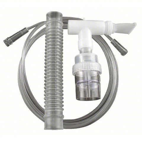MEDSOURCE Nebulizer: 18 in L x 14 in W x 12 in H, 6 mL Capacity, 18 in Overall Lg, 14 in Overall Wd