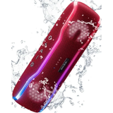 Portable Bluetooth Speaker, IPX7 Waterproof Wireless Speaker Bluetooth with Flashing Lights