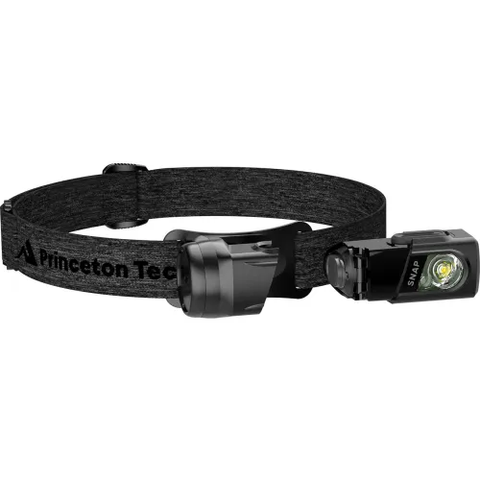 Princeton Tec® Snap® Solo 450 RW LED Headlamp, 450 Lumens, 86m Beam Distance, Black