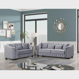 Veans 2 - Piece Velvet Living Room Set