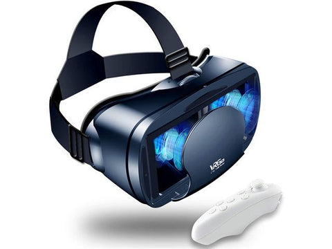 VR Headset Virtual Reality VR 3D Glasses VR Set 3D Virtual Reality Goggles, Controller
