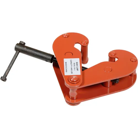 Vestil™ BC Steel Beam Clamp, 4000 lb. Capacity, Fits Beam Flange Range 3-1/8" - 9-5/8"
