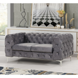 Godeus 63'' Velvet Loveseat