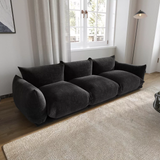 Modular Sectional Sofa,Chenilleyarn Minimalist Sofa Couch,Convertible Sofa Set Wide Seat Living Room Sofa Sets