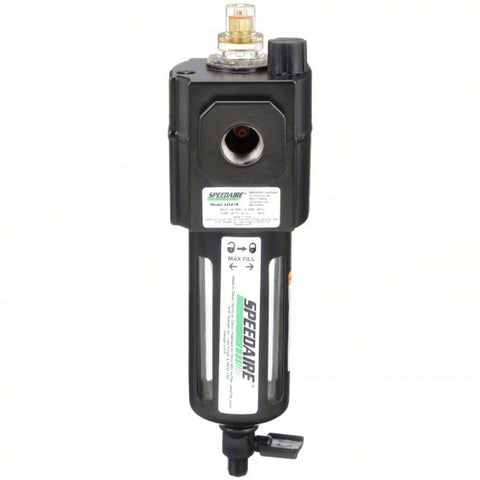 SPEEDAIRE Compressed Air Lubricator: Micro Mist, 3/8 in NPT, 75 cfm, 150 psi Max Op Pressure