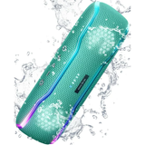 Portable Bluetooth Speaker, IPX7 Waterproof Wireless Speaker Bluetooth with Flashing Lights