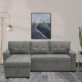 Home Imports Emporium Reversible Sleeper Sectional Sofa Storage Chaise