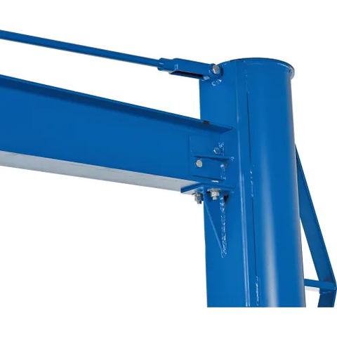 Multi-Station Transportable Jib Crane JIB-P-10-6-6 - 6'H x 6' Span