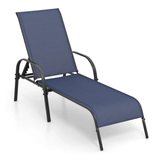 Outdoor Metal Chaise Lounge