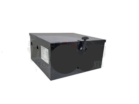TECTRAN 27-B6 Axle Lift Controls Mounting Box - Black, Poweder Coated Steel