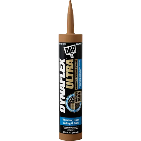 DAP® DYNAFLEX ULTRA™ Advanced Exterior Sealant - 10.1 oz., Cedar Tan - 7079818221 - Pkg Qty 12