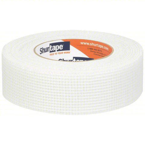 SHURTAPE Drywall Tape: Fiberglass Mesh, 300 ft x 1 7/8 in, Roll, White