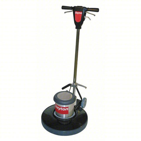 Floor Scrubber: 20 in Machine Size, 1.5 hp Motor, 115V AC @ 15A, 60 Hz, 175 RPM Brush Speed