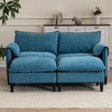 NicBex Convertible Combination Sofa with Widen Armrest