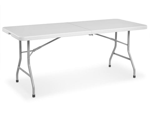 Economy Fold-in-Half Table - 72 x 30", White