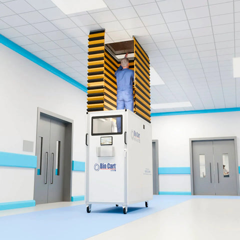 Air-Care BIO CART 10 HEPA Mobile Dust Containment Unit