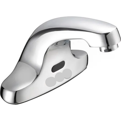 Sensor Bathroom Sink Faucet, 0.5 GPM, Chrome