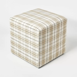 Lynwood Square Upholstered Cube Ottoman - Threshold™