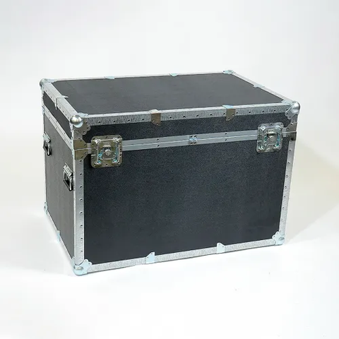Case Design Heavy-Duty Trade Show Supertrunk Foam Lined with Wheels - 34"L x 22"W x 22"H - Black