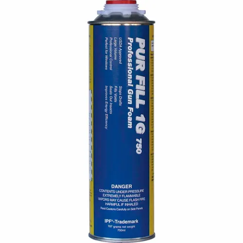 Todol Pur Fill 1G, Professional Gun Foam, 750ml - GF01