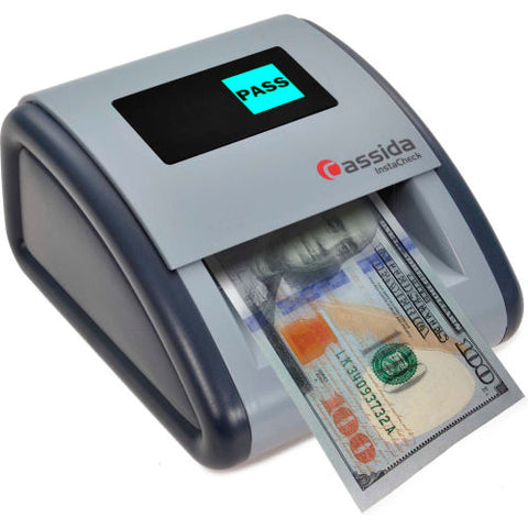 Cassida Small Footprint Easy Read Automatic Counterfeit Detector Instacheck A-C-10C