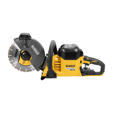 DeWalt 60V Cut Off Saw With 9"" Blade Charger And 2 FLEXVOLT Batteries (DCS692X2)