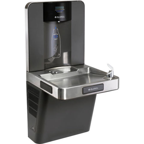 Refrigerated Drinking Fountain with Bottle Filler, Filtered,
