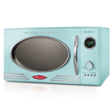 Nostalgia Retro 19" 0.9 cu ft. 800-Watt Countertop Microwave Oven