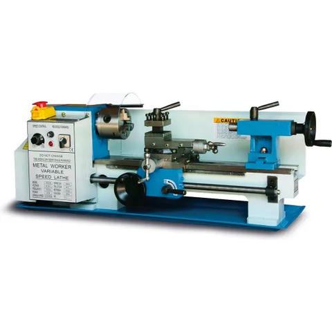Baileigh Industrial® PL-714VS-V2 Bench Top Lathe with Mitutoyo® DRO, 3/4 HP, 1PH, 110V
