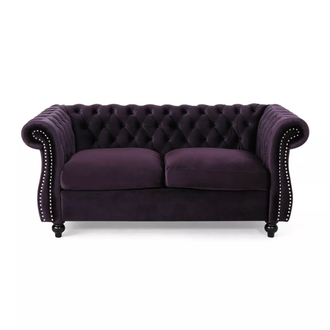 Somerville Traditional Chesterfield Loveseat
