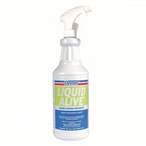 ITW DYMON Odor Eliminator: Trigger Spray Bottle, 32 oz Container Size, Liquid, Ready to Use, 12 PK