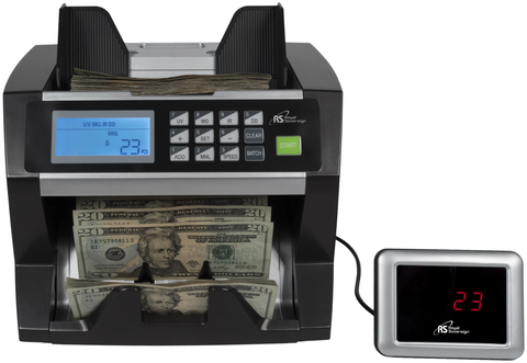 High Speed Money Counter with Counterfeit Bill Detector, RBC-1515-ADBK