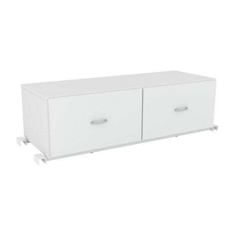 White Magnetic Lock Drawer For Pipe Merchandiser