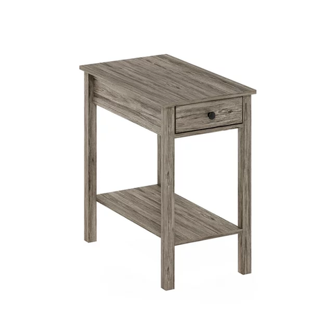 Montale Rectangular Side Table with Drawer, Rustic Oak