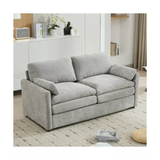 Runesay Upholstered Loveseat Sofa with Plush Cushion