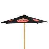 7' Wood Market Umbrella Kit (6 Imprints)