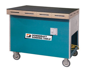 Dynabrade Downdraft Sanding Table - 33 in x 41 in - 2 Filters - 1 - 2500 CFM - 64493
