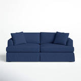 Lucia 92.5'' Recessed Arms CAL117 Compliant Sofa